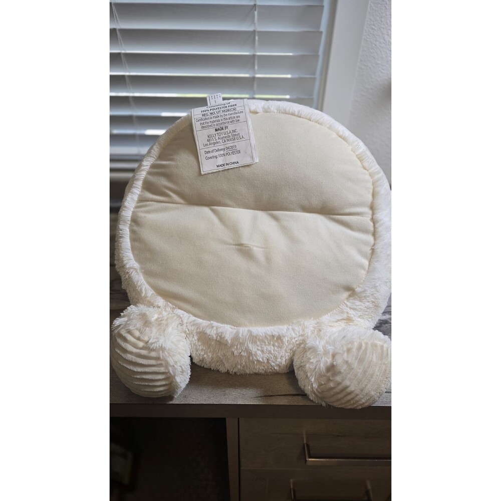 Kellytoy Plush Lamb Animal Chair Cream Nursery Toddler Soft Seat Sheep 18" - Picture 6 of 12